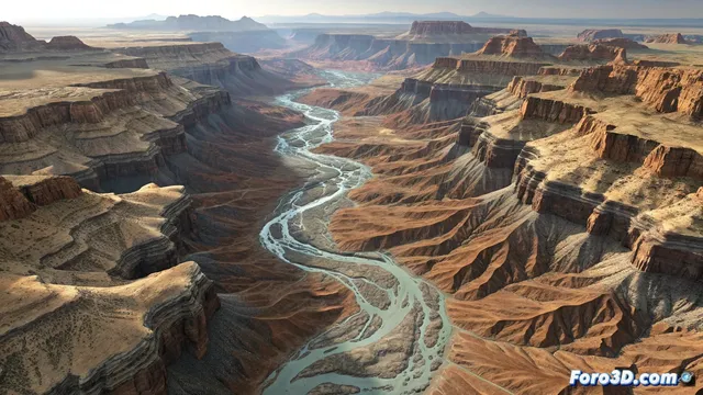 El nodo Erosion en Gaea simula cómo se desgasta el terreno