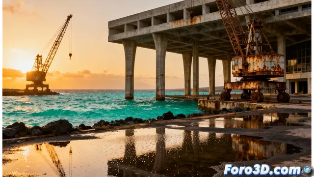El palacio de congresos abandonado de Arrecife