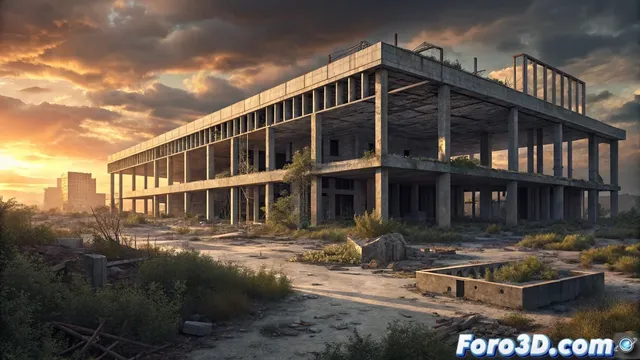 El palacio de congresos abandonado de La Línea de la Concepción