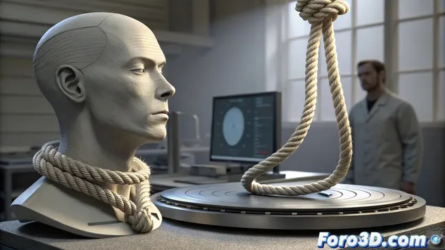 La pericia forense 3d compara marcas de estrangulamiento con objetos sospechosos