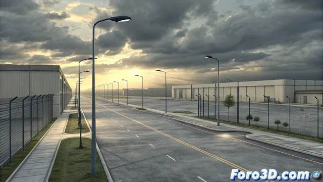 El polígono industrial de Morás en Arteixo permanece deshabitado