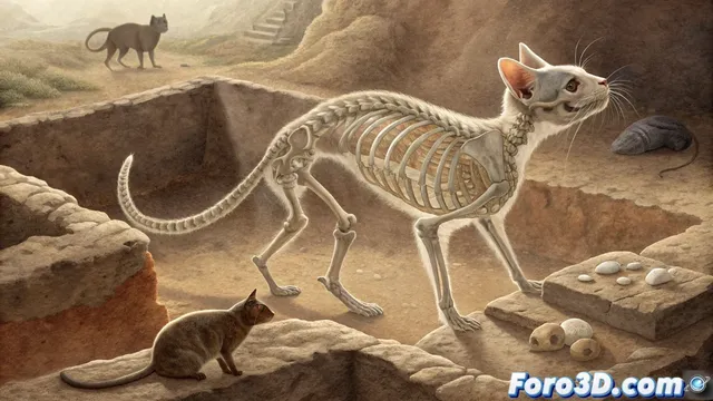 El primer gato domesticado en china revela conexiones evolutivas inesperadas