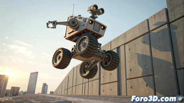 Boston dynamics desarrolla un robot compacto con ruedas que salta edificios