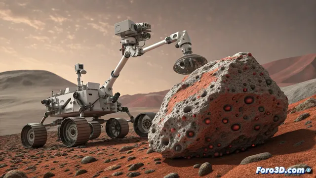 El rover Perseverance halla indicios de vida microbiana en Marte