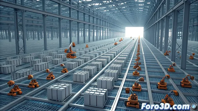 El sistema Hive de Ocado: una colmena robótica para almacenar