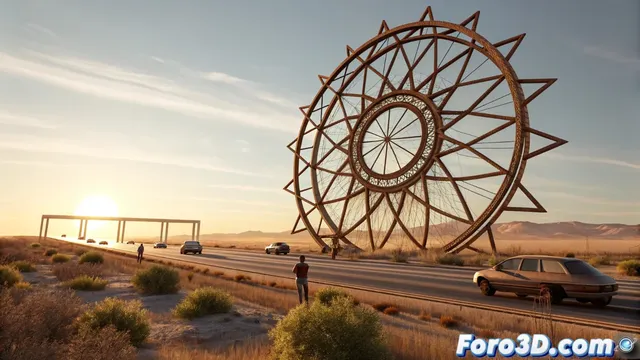 El sol de Portocarrero: el monumento inacabado de la A-92 en Almería