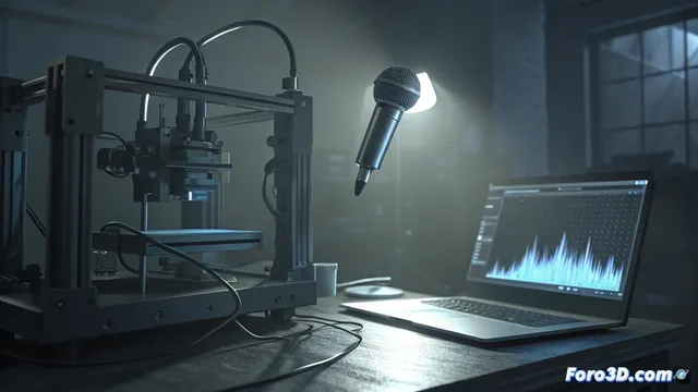 La acústica forense detecta robos de modelos 3D mediante el sonido de la impresión