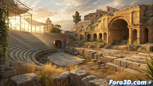 El laberinto arqueológico del Teatro Romano de Cádiz