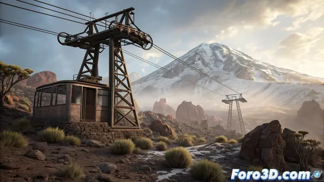 El teleférico del Teide en su cara norte: un proyecto ambicioso e inacabado