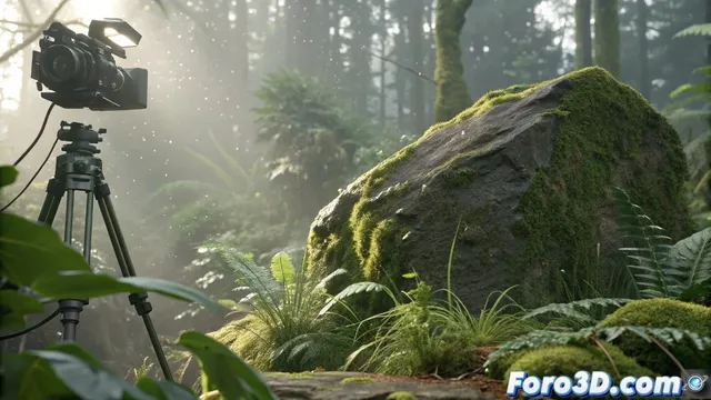 Fotogrametría con meshroom para capturar elementos naturales en 3d