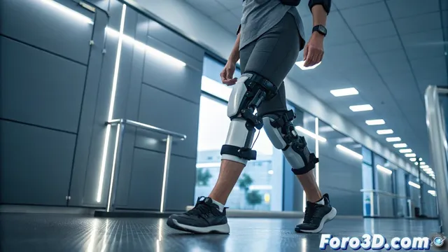 JSI-KneExo: Exoesqueleto neumático de rodilla para rehabilitación y asistencia