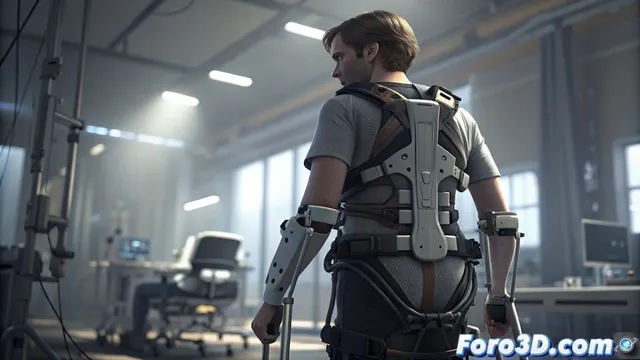 El exoesqueleto Para-Bionic: movilidad mediante impresión 3D personalizada