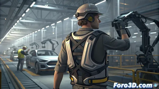 El exoesqueleto Vex de Hyundai: Innovación en ergonomía industrial