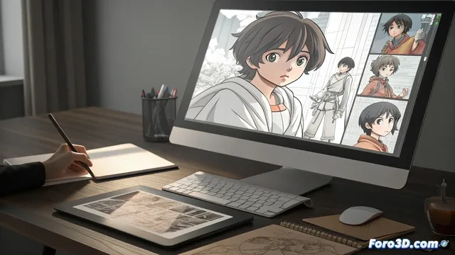 Plantillas manga en FireAlpaca para acelerar tu producción