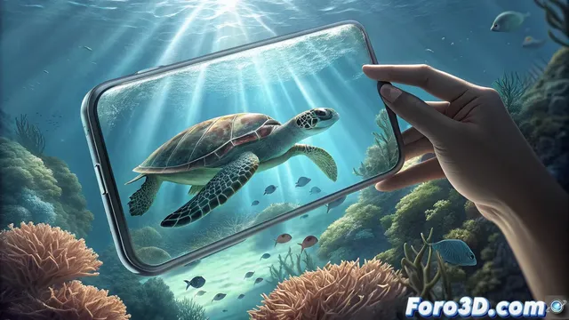 Fotografiar bajo el agua con un móvil y una carcasa sumergible