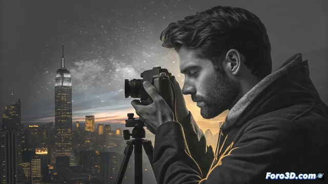 Fusionar flash y hdr en cámara para retratos nocturnos