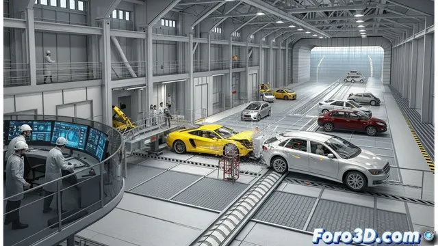 Geely inaugura su centro global de seguridad para probar vehículos