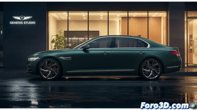 Genesis presenta el G90 Wingback Concept, un prototipo de lujo personalizado