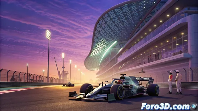 Russell lidera los libres en Abu Dabi con Alonso cerca