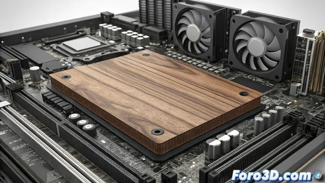 Gigabyte presenta la motherboard X870E Aero X3D Wood con acabado de madera
