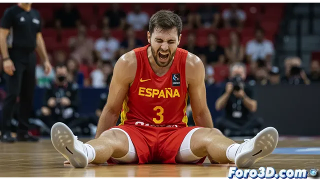 Gran lesión para great osobor en la victoria de españa ante georgia