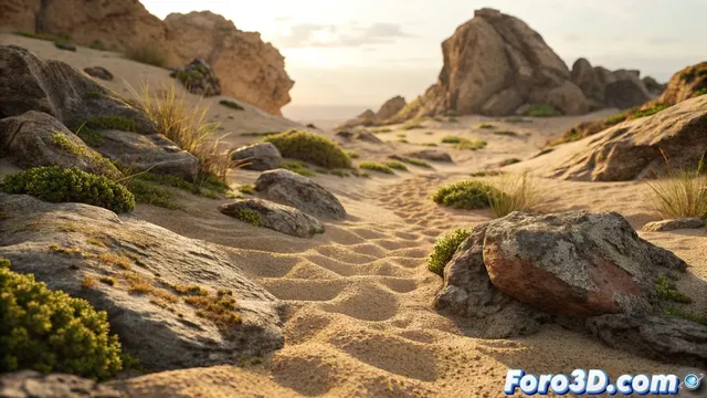 Height lerp material blending: mezcla de materiales por altura