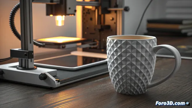 Impresión 3d de jarras con doble pared para aislar