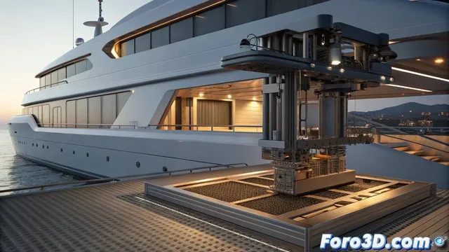 Oceanco y la impresión 3D en la construcción de superyates