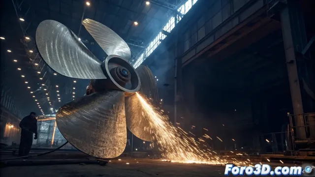 La impresión 3D naval alcanza un hito histórico con la primera hélice certificada mediante fabricación aditiva