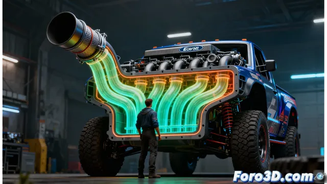 La impresión 3D crea el colector de admisión más grande para el Hoonitruck de Ford Performance