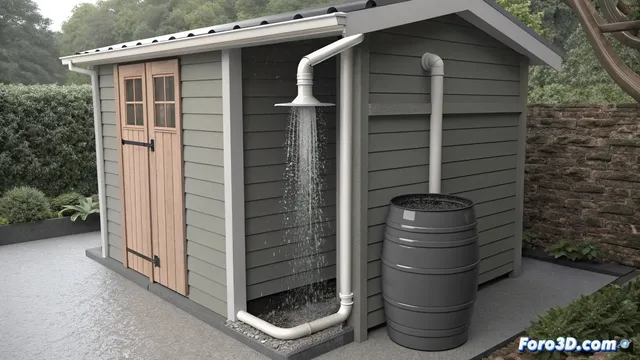 Diseña e imprime en 3d un filtro para agua de lluvia