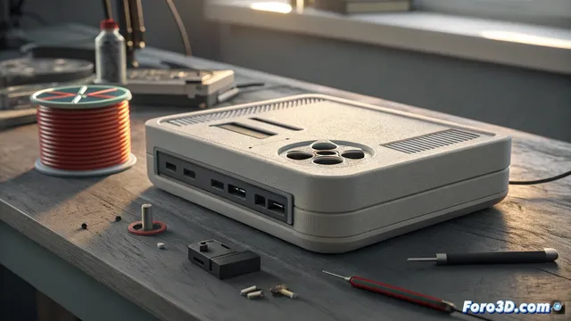 Imprimir carcasas personalizadas para emular consolas retro con raspberry pi