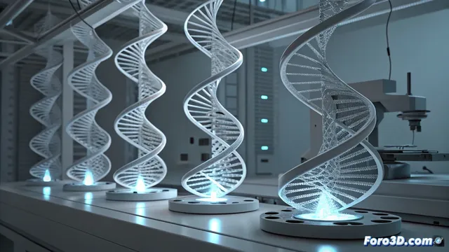 Investigadores imprimen en 3d hélices quirales para óptica de terahercios