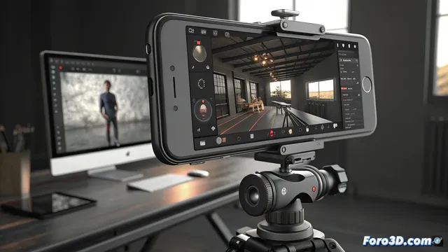 La aplicación Blackmagic Camera graba en formato nativo para DaVinci Resolve
