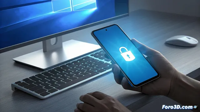 Link to Windows actualiza para bloquear un PC con Windows 11 desde Android