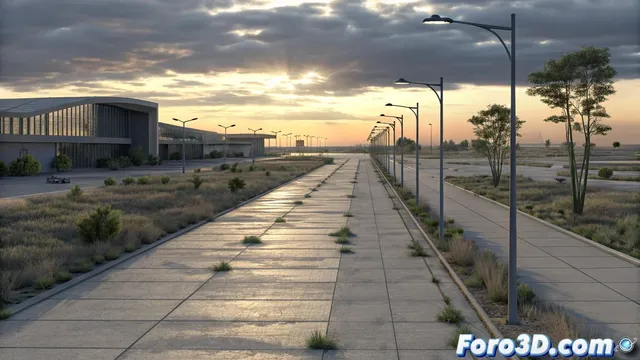 La ciudad aeroportuaria de Castellón permanece inacabada