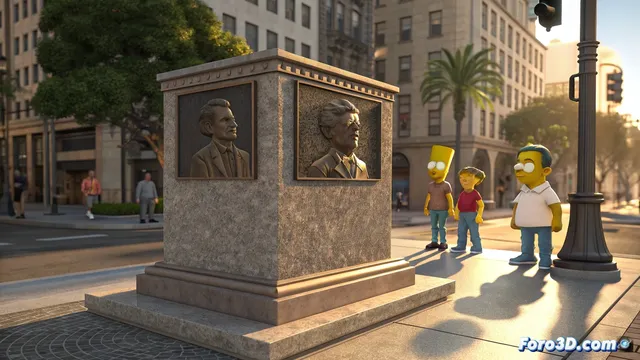 La ciudad de Los Ángeles honra a Phil Roman con una plaza con su nombre