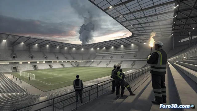 La DFB sanciona a clubes por usar pirotecnia en estadios