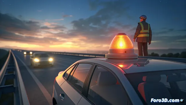 La DGT confirma que las balizas V16 siguen vigentes en Madrid