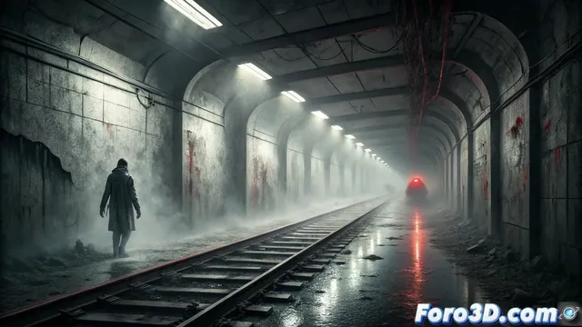 El abandono subterráneo de la estación del Hospital Civil en Málaga