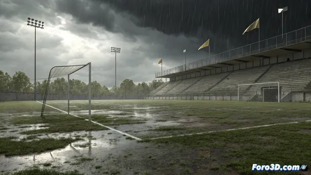 La federación catalana de fútbol suspende partidos por alerta de lluvias