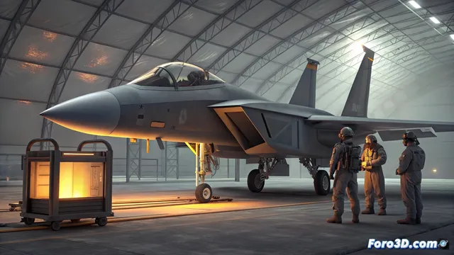 La Fuerza Aérea y el Cuerpo de Marines reparan un F-15 en horas con fabricación aditiva