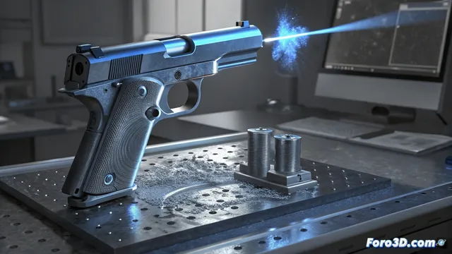 La huella digital del mecanizado identifica armas fantasma con metrología 3D