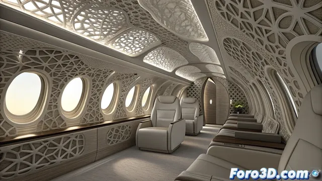 La impresión 3D con polímeros redefine los interiores de aviación ejecutiva