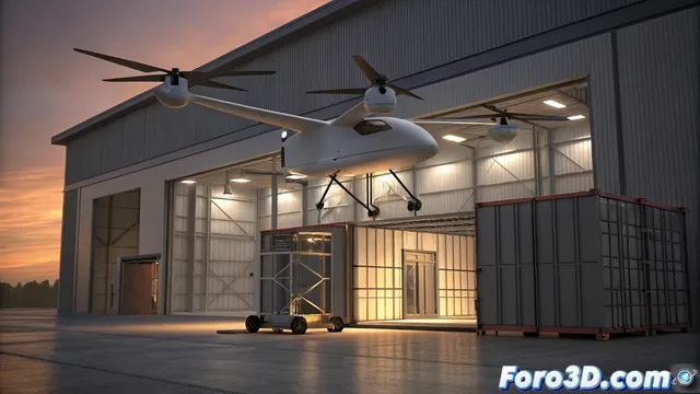 Aergility y el dron UDX: fabricación aditiva para logística híbrida