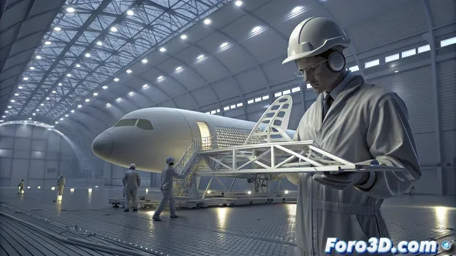 La impresión 3D fabrica herramientas para ensamblar aviones