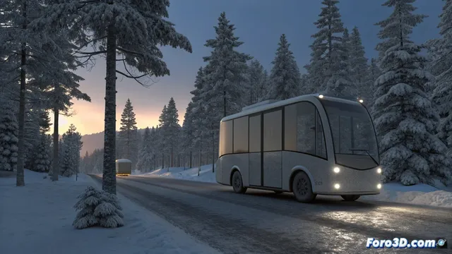 La impresión 3D fabrica partes para un autobús autónomo finlandés