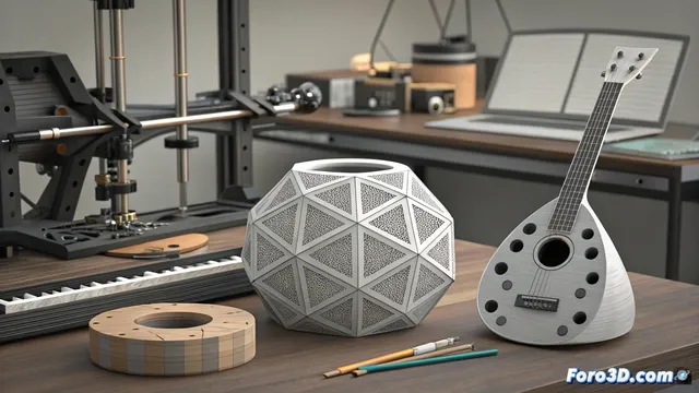 La impresión 3d redefine cómo diseñar instrumentos musicales