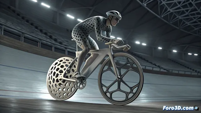 La impresión 3D personaliza manillares de titanio para ciclistas de élite