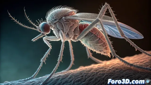 La impresión 3d replica la compleja estructura de la probóscide del mosquito